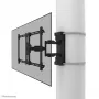 Neomounts WL40S-910BL16 Suporte de montagem em mastro para TV 40-70 polegadas - Full-Motion - Diâm. 25-100 cm