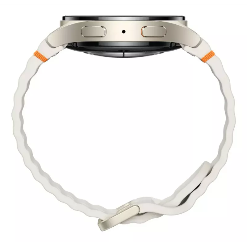 Samsung Galaxy Watch7 3,3 cm (1,3 inch) AMOLED 40 mm Digital 432 x 432 píxeis ecrã tátil 4G Cream Wi-Fi GPS (satélite)