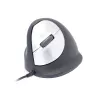 Rato ergonómico R-Go Tools R-Go HE Break com software Break, médio (tamanho de mão 165–185 mm), para canhotos, com fios, preto