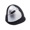 Rato ergonómico R-Go Tools R-Go HE Break com software de pausas, grande (tamanho de mão ≥ 185 mm), para canhotos, Bluetooth, preto