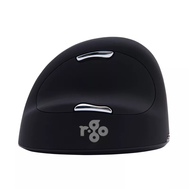 Rato ergonómico R-Go Tools R-Go HE Break com software de pausas, grande (tamanho de mão ≥ 185 mm), para canhotos, Bluetooth, preto