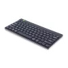 Teclado ergonómico R-Go Tools R-Go Compact Break, teclado compacto com software de pausas, QWERTY (US), Bluetooth, preto