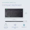Teclado ergonómico R-Go Tools R-Go Compact Break, teclado compacto com software de pausas, QWERTY (US), Bluetooth, preto