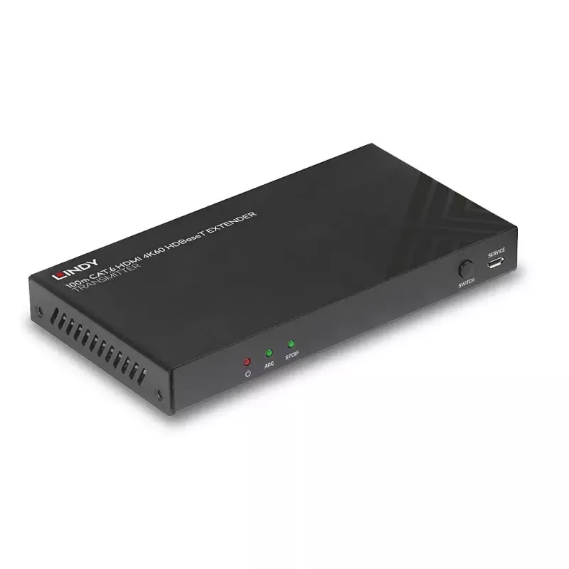 Transmissor HDBaseT HDMI 4K60, áudio, IR e RS-232 Cat.6 Lindy 100m