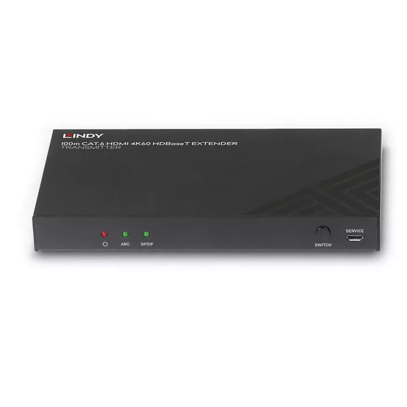 Transmissor HDBaseT HDMI 4K60, áudio, IR e RS-232 Cat.6 Lindy 100m
