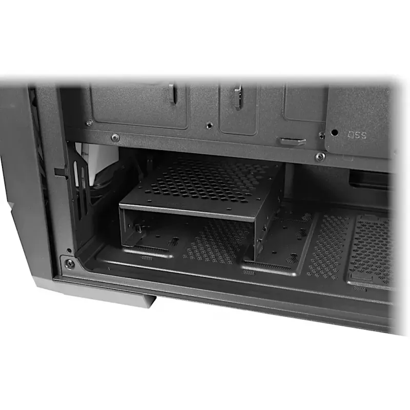 Caixa de PC Inter-Tech IT-3503 Airstream torre preto