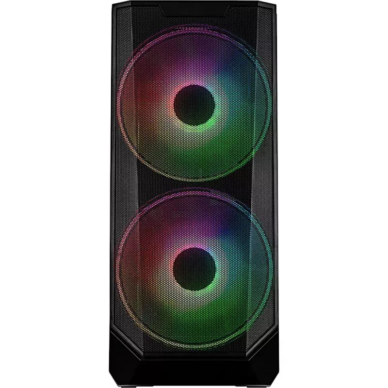 Caixa de PC Inter-Tech IT-3503 Airstream torre preto