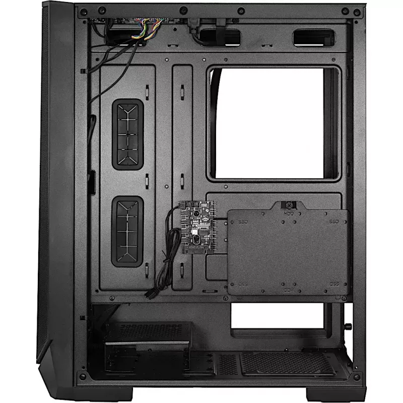 Caixa de PC Inter-Tech IT-3503 Airstream torre preto