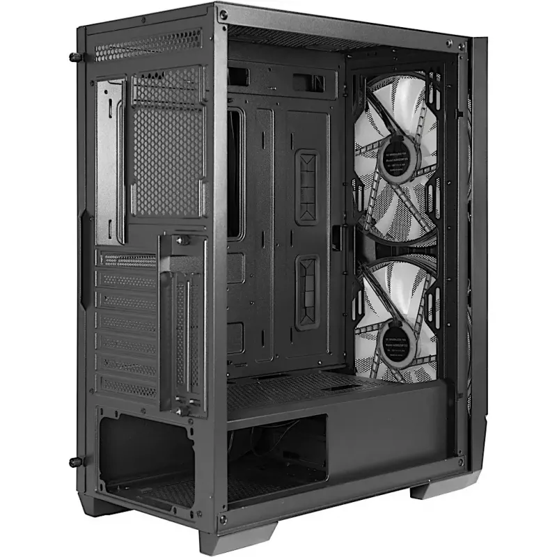 Caixa de PC Inter-Tech IT-3503 Airstream torre preto
