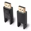 Cabo Mini DisplayPort 1.4 híbrido de fibra ótica Lindy 10m com conectores DP removíveis