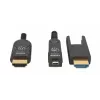 Cabo HDMI para Micro HDMI Manhattan 30m 4K@60Hz ativo banhado a ouro