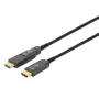 Cabo HDMI para Micro HDMI Manhattan 30m 4K@60Hz ativo banhado a ouro