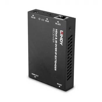 Receptor AV Lindy HDMI e IR over IP Extender Receiver 1920x1080