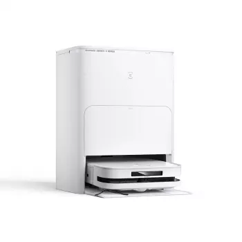 Robô aspirador Ecovacs DEEBOT X5 OMNI sem saco branco 0,25 L 67,9 dB