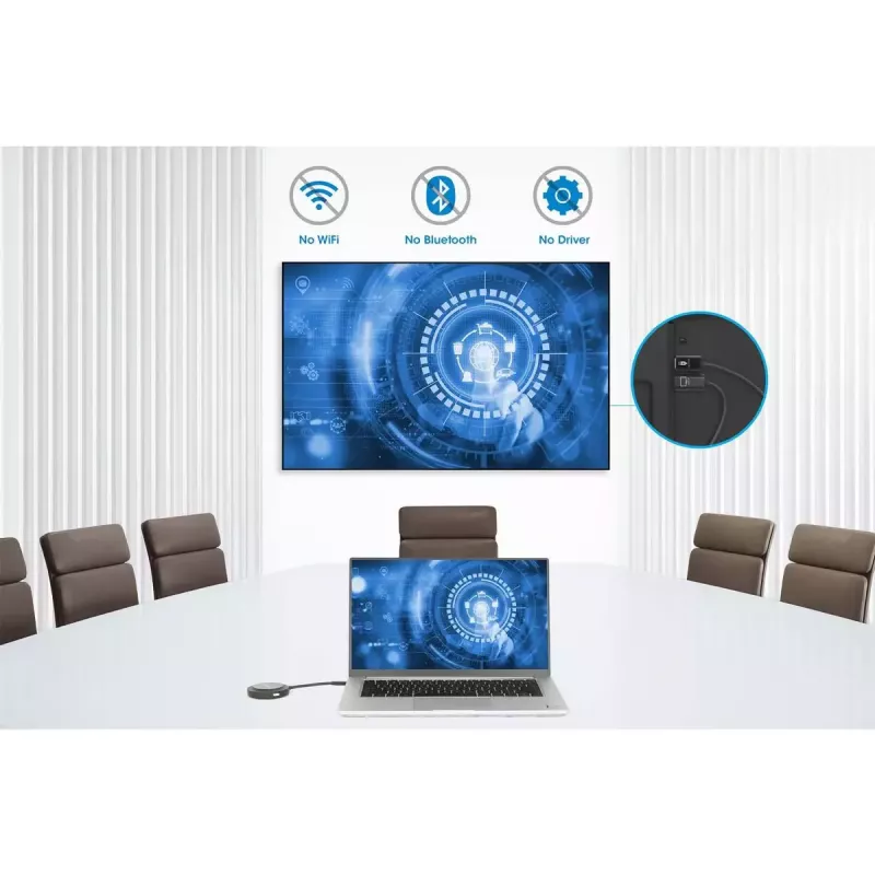 Transmissor e recetor AV Manhattan 208420 1920x1080 30m sem fios