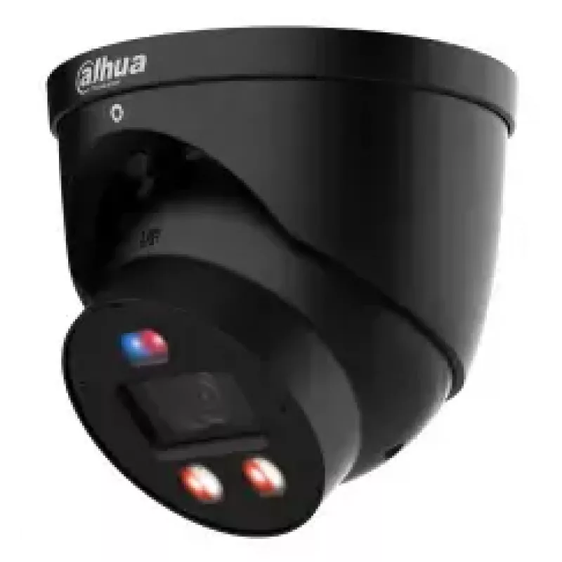 Câmara de vigilância IP Dahua WizSense HDW3649H-AS-PV-PRO, turret, 3200×1800, IR/LED branco, 30 m NV, teto/parede, com fios