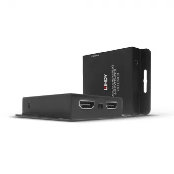 Lindy 70m Cat.6 HDMI 4K30 e Extensor IR com PoC e Loop Out