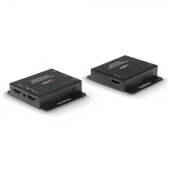Lindy 70m Cat.6 HDMI 4K30 e Extensor IR com PoC e Loop Out
