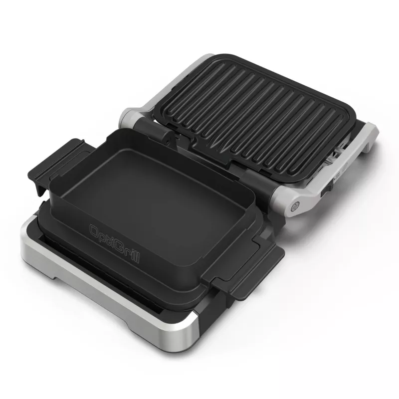 Grelhador de contacto Tefal OptiGrill 4in1 GC774D aço inoxidável 2100W