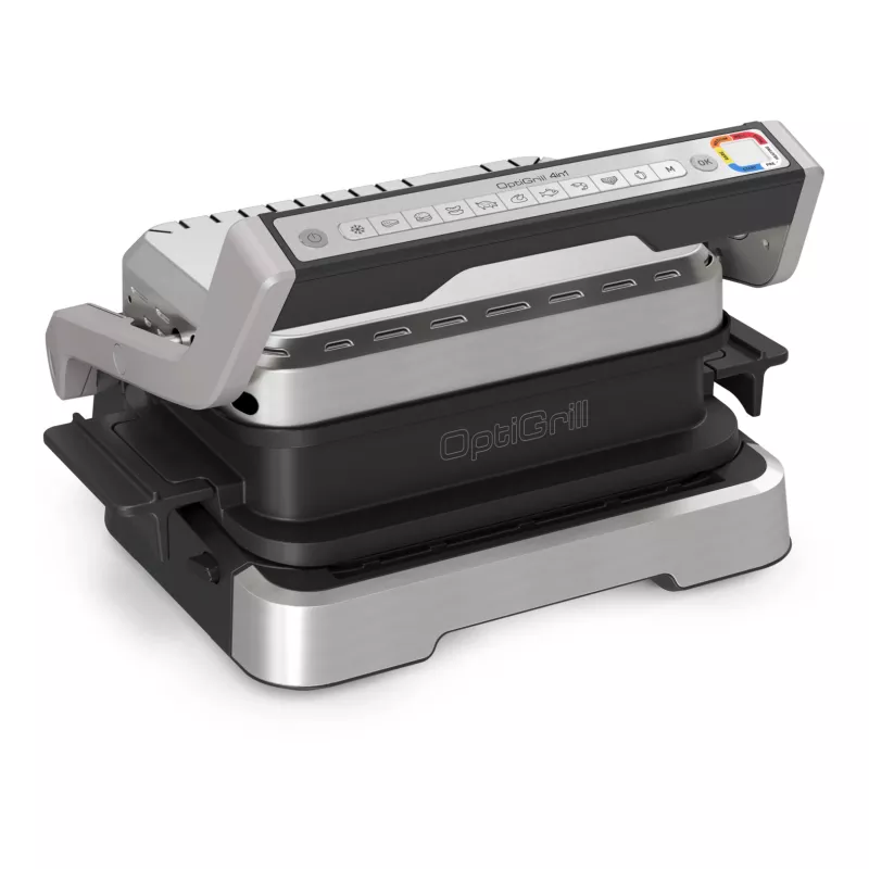 Grelhador de contacto Tefal OptiGrill 4in1 GC774D aço inoxidável 2100W