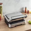 Grelhador de contacto Tefal OptiGrill 4in1 GC774D aço inoxidável 2100W