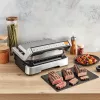 Grelhador de contacto Tefal OptiGrill 4in1 GC774D aço inoxidável 2100W