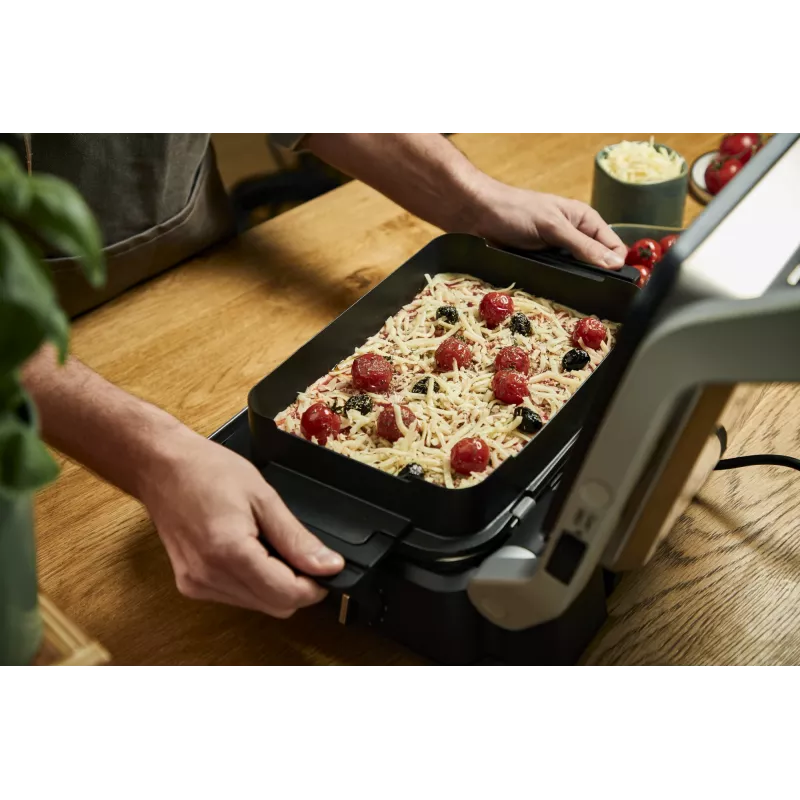 Grelhador de contacto Tefal OptiGrill 4in1 GC774D aço inoxidável 2100W