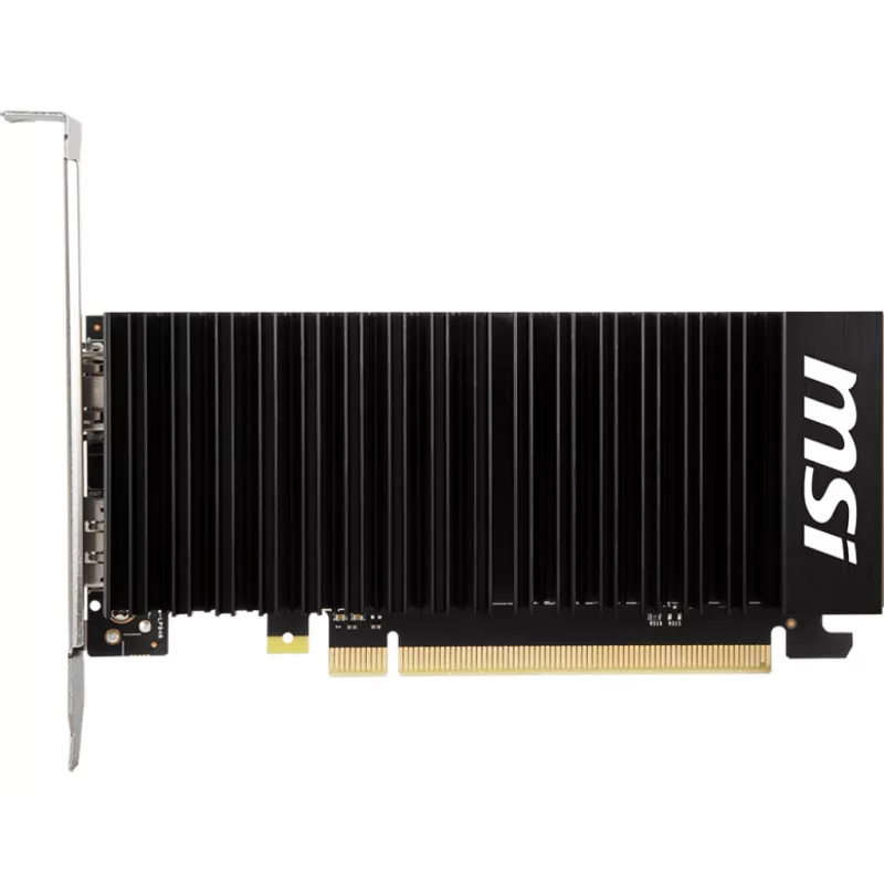 Placa gráfica MSI GeForce GT 1030 – 4 GB GDDR4, PCIe 3.0, 1430 MHz Boost, 64-Bit, refrigeração ativa