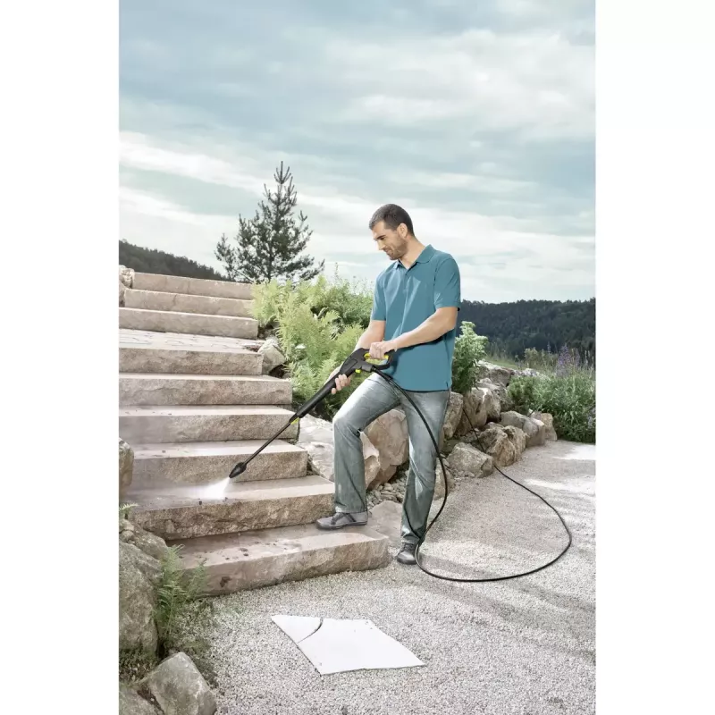 Kärcher K 5 BASIC 1.180-580.0 máquina de lavar a pressão vertical elétrica, 500 l/h, 2100 W, preto/branco/amarelo