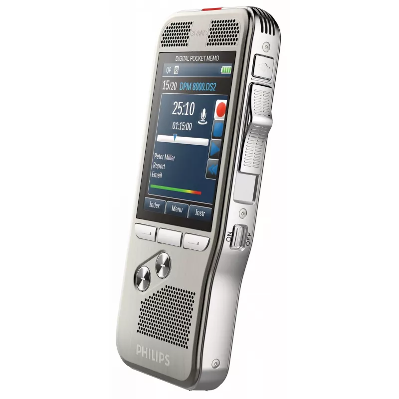 Philips DPM 8300 ditafone memória interna prateado