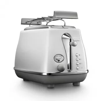 Torradeira De’Longhi CTOC2103.W 2 fatias 900 W branco aço inoxidável