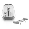 Torradeira De’Longhi CTOC2103.W 2 fatias 900 W branco aço inoxidável