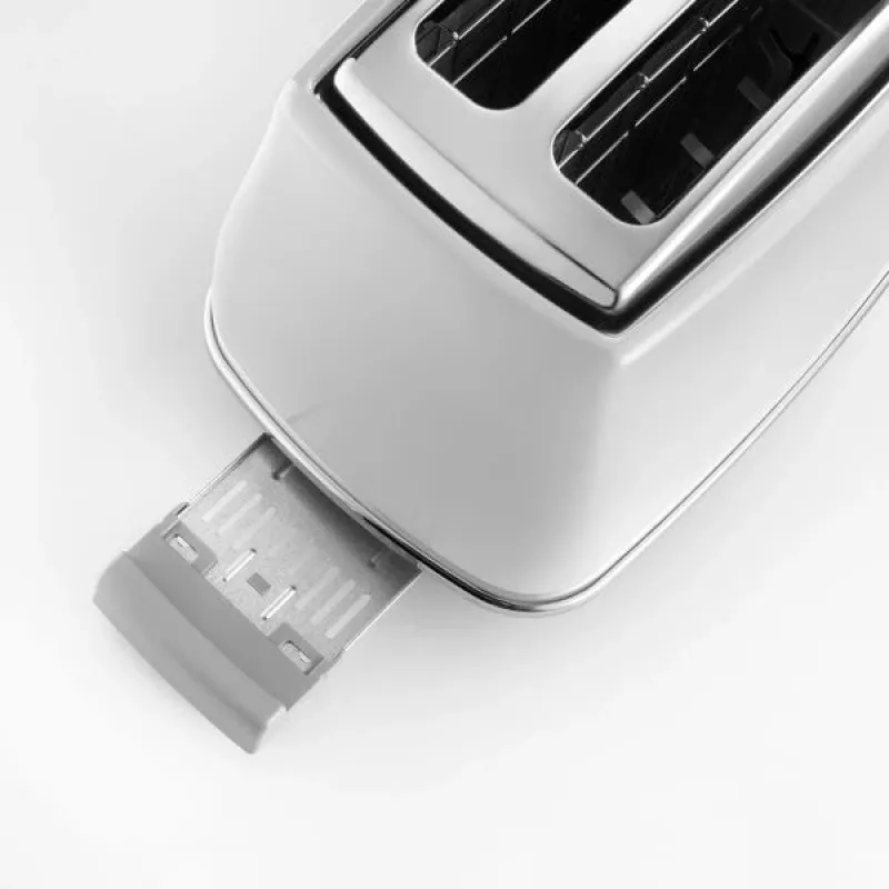 Torradeira De’Longhi CTOC2103.W 2 fatias 900 W branco aço inoxidável