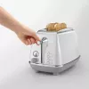 Torradeira De’Longhi CTOC2103.W 2 fatias 900 W branco aço inoxidável