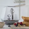 Torradeira De’Longhi CTOC2103.W 2 fatias 900 W branco aço inoxidável