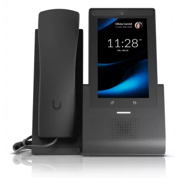 Telefone IP Ubiquiti G3 Touch Pro preto Wi-Fi 5 polegadas câmara 5MP