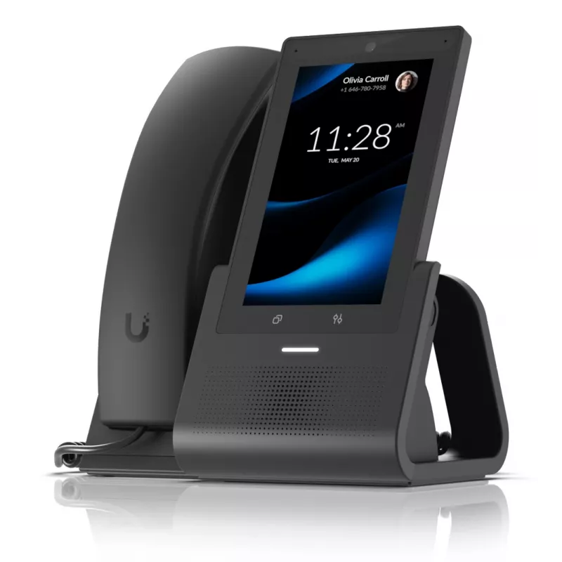 Telefone IP Ubiquiti G3 Touch Pro preto Wi-Fi 5 polegadas câmara 5MP
