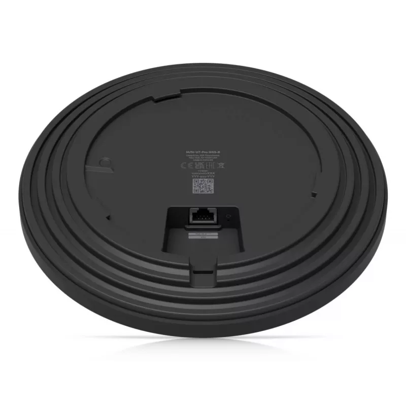 Ubiquiti UniFi U7 Pro XGS ponto de acesso Wi-Fi 7, tribanda 2,4/5/6 GHz, 8600 Mbit/s, preto