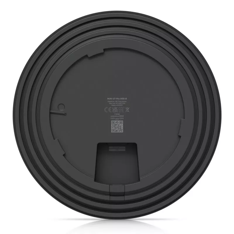 Ubiquiti UniFi U7 Pro XGS ponto de acesso Wi-Fi 7, tribanda 2,4/5/6 GHz, 8600 Mbit/s, preto