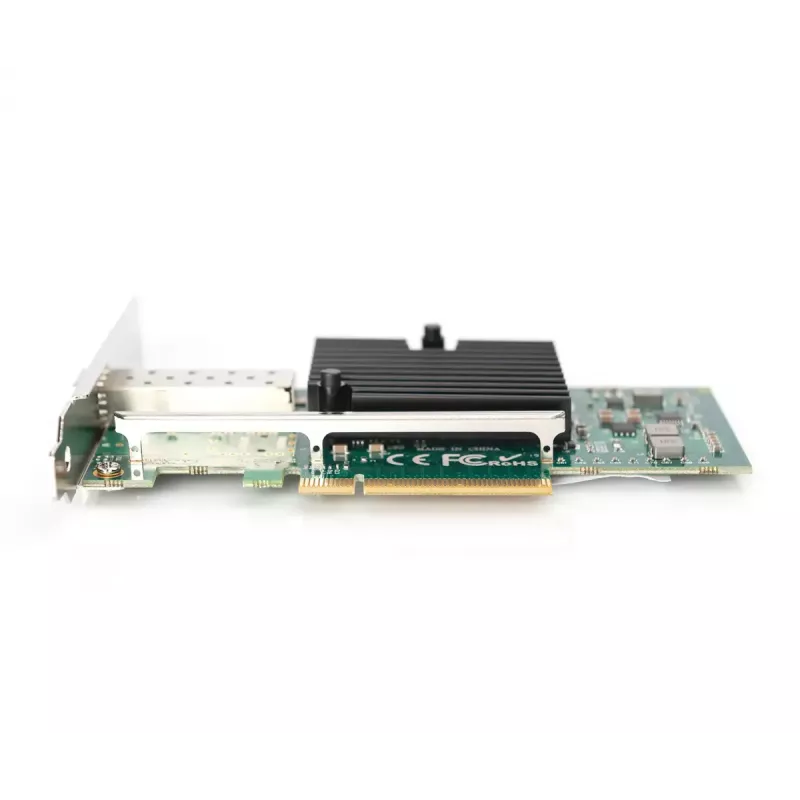 Placa de rede Digitus porta única 10G SFP PCIe