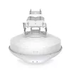 Bridge de rede UBIQUITI UISP airFiber 60 XG — 6000 Mbit/s, alcance até 4000 m, Gigabit Ethernet, montagem em mastro, branco