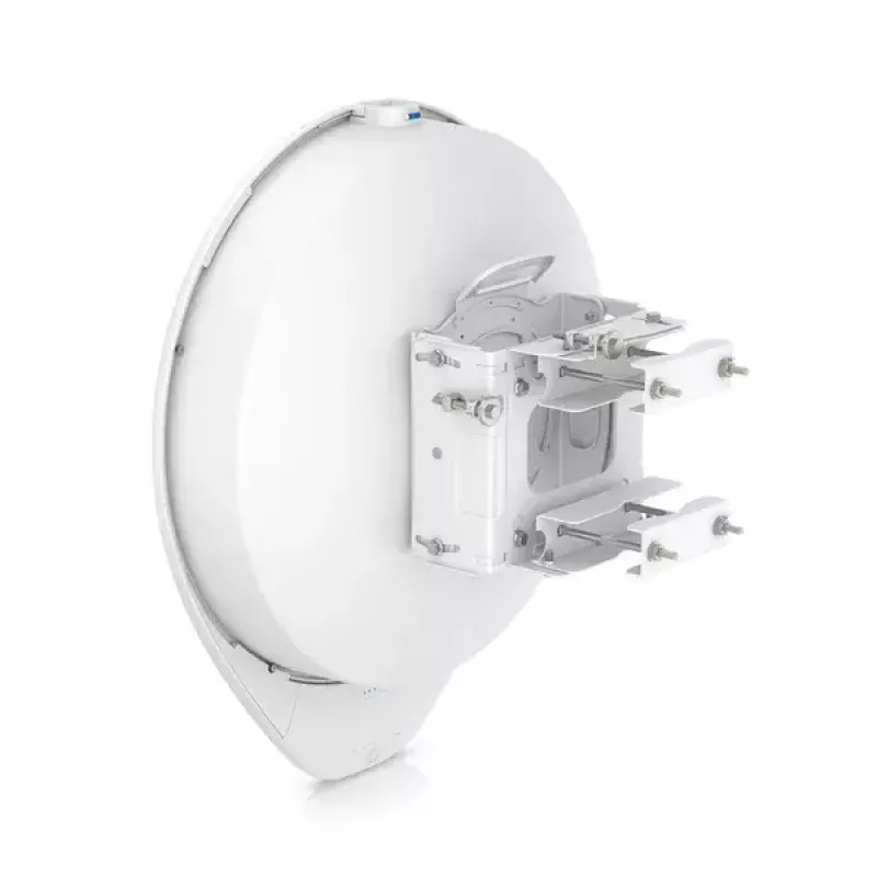 Bridge de rede UBIQUITI UISP airFiber 60 XG — 6000 Mbit/s, alcance até 4000 m, Gigabit Ethernet, montagem em mastro, branco