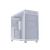 ASUS PRIME AP303 TG 90DC00V3-B39010 caixa de PC Midi Tower, ATX/Micro-ATX, vidro temperado, 2x USB 3.2, sem fonte de alimentação, branca