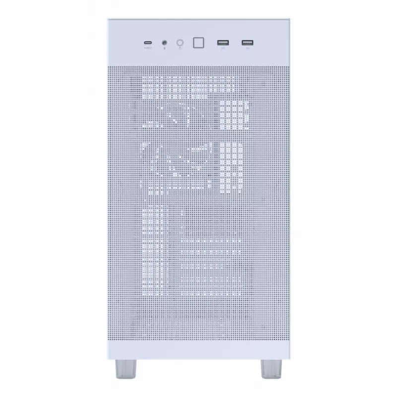 ASUS PRIME AP303 TG 90DC00V3-B39010 caixa de PC Midi Tower, ATX/Micro-ATX, vidro temperado, 2x USB 3.2, sem fonte de alimentação, branca