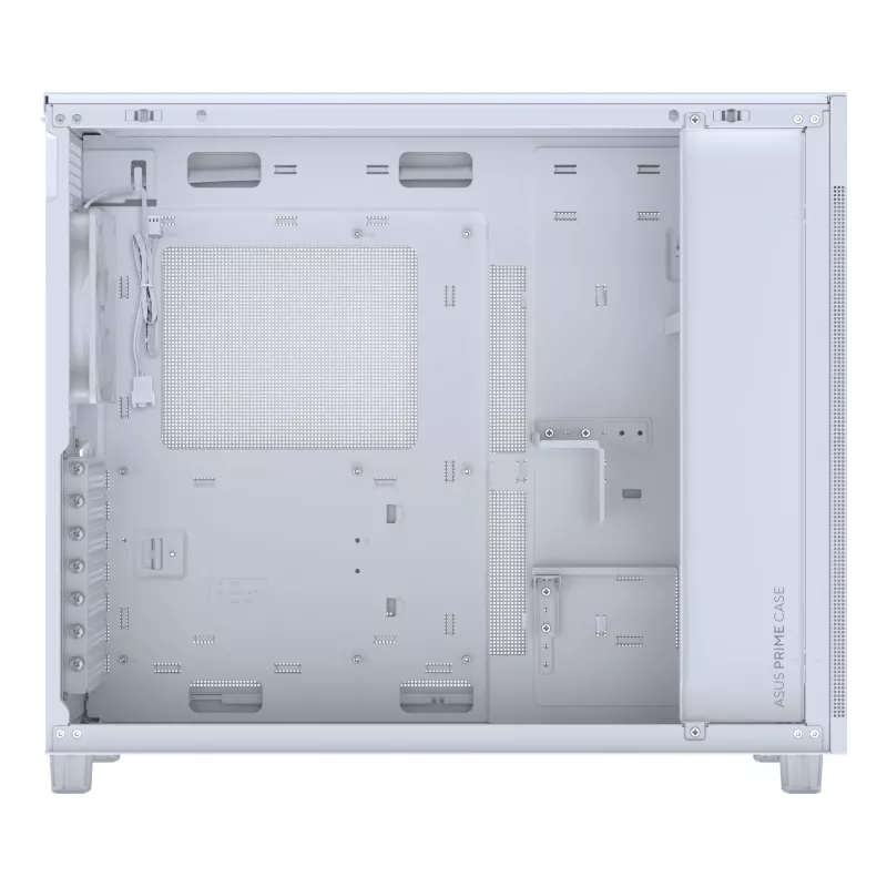 ASUS PRIME AP303 TG 90DC00V3-B39010 caixa de PC Midi Tower, ATX/Micro-ATX, vidro temperado, 2x USB 3.2, sem fonte de alimentação, branca