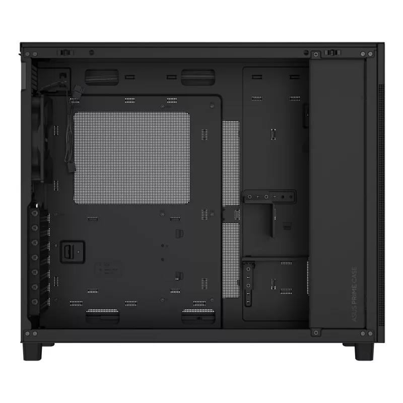 ASUS PRIME AP303 TG 90DC00V0-B39010 caixa de PC Midi Tower, ATX/Micro-ATX/Mini-ITX, vidro temperado, 2x USB 3.2, sem fonte de alimentação, preta