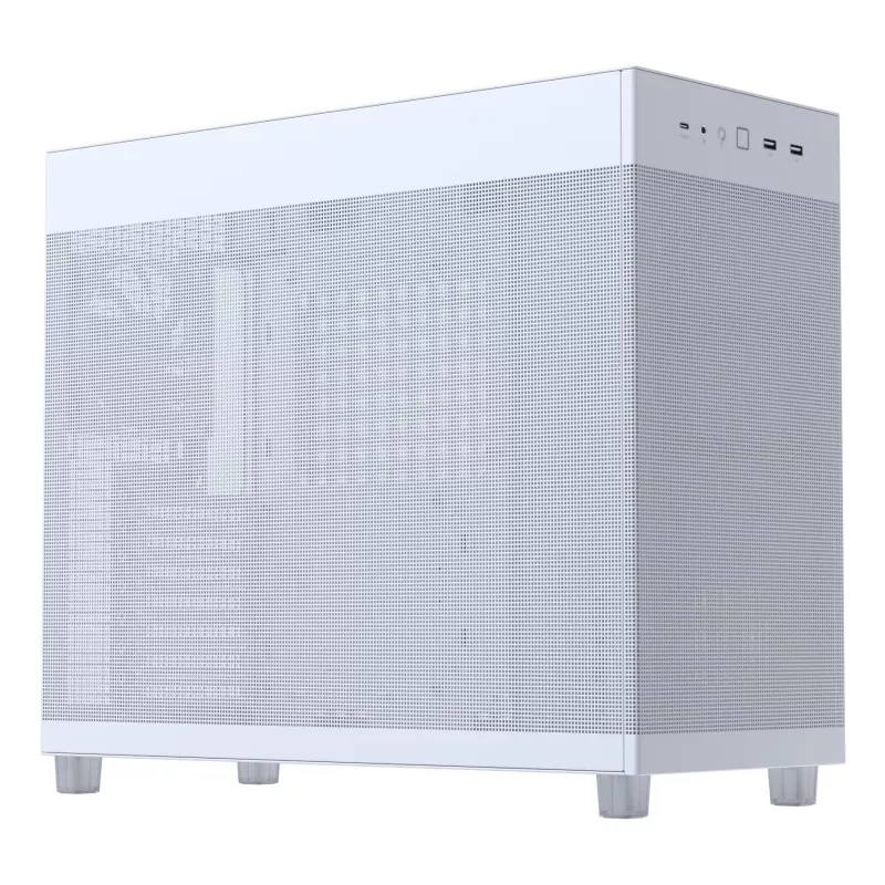 ASUS PRIME AP303 Mesh 90DC00V3-B39000 caixa de PC Midi Tower, ATX/Micro-ATX, painel em malha, 2x USB 3.2, sem fonte de alimentação, branca