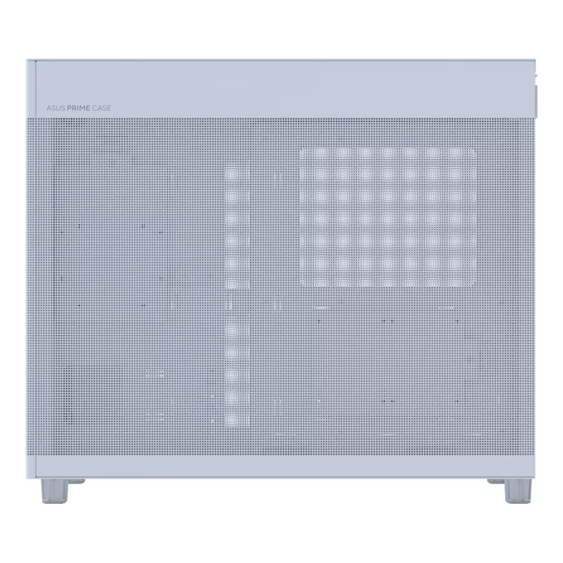 ASUS PRIME AP303 Mesh 90DC00V3-B39000 caixa de PC Midi Tower, ATX/Micro-ATX, painel em malha, 2x USB 3.2, sem fonte de alimentação, branca