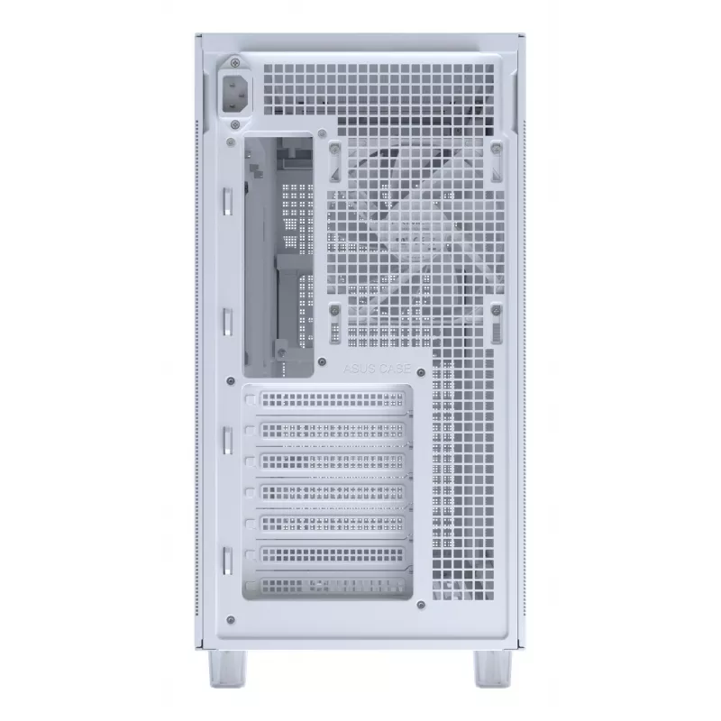 ASUS PRIME AP303 Mesh 90DC00V3-B39000 caixa de PC Midi Tower, ATX/Micro-ATX, painel em malha, 2x USB 3.2, sem fonte de alimentação, branca