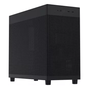 Caixa para PC ASUS Prime AP303 Mesh Midi Tower — ATX, suporta GPU 36 cm, cooler da CPU 165 mm, USB-A 2×, USB-C 1